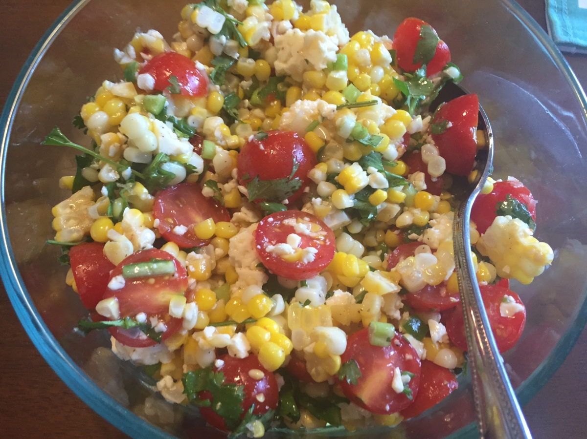 Recipe: Delicious Summer Corn & Tomato Salad