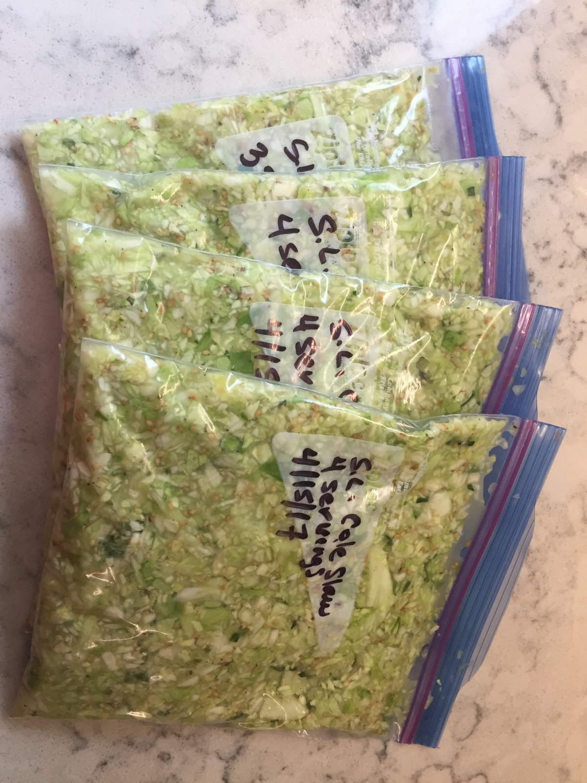 Preserving Cabbage: Salt-Lick-Style Freezer Cole Slaw